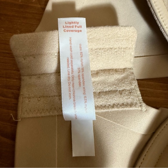 Lane Bryant Cacique Bra Size 40G Lightly Lined Full Coverage Bra Beige - Picture 4 of 7